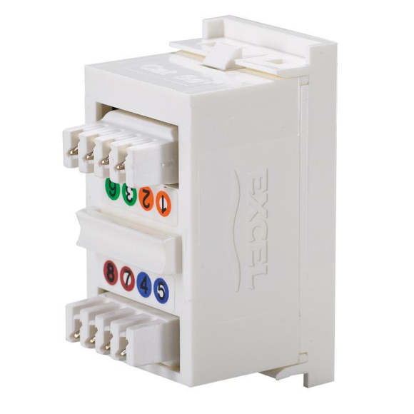 Excel CAT5e Unscreened RJ45 Module