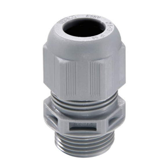 Wiska 10100613  GLP20+ 20mm Cable Gland Grey 1 Pack of 10