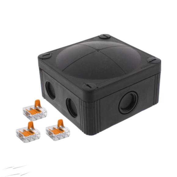 Wiska 10109673 Combi Box 407 Black IP67