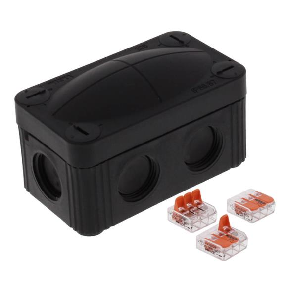 Wiska 10109900 Mini Combi Box 206 Black IP67