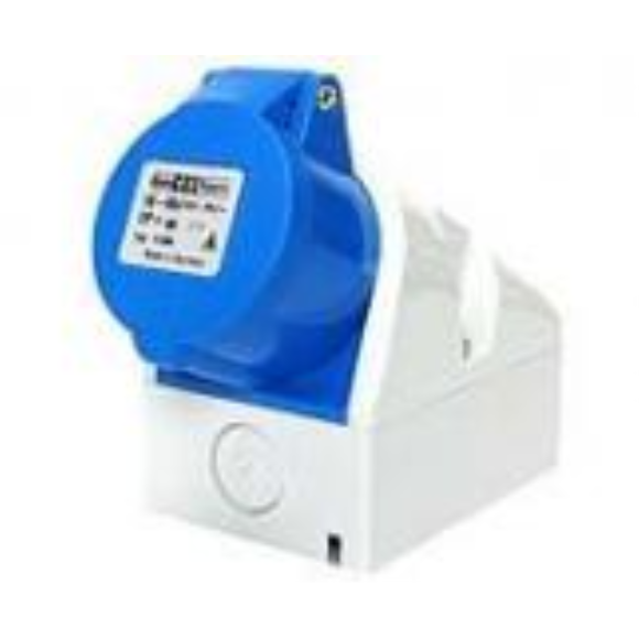 CEENorm 11304 Surface Socket 16A 230V 3 Pin IP44 Wall Mount Bals