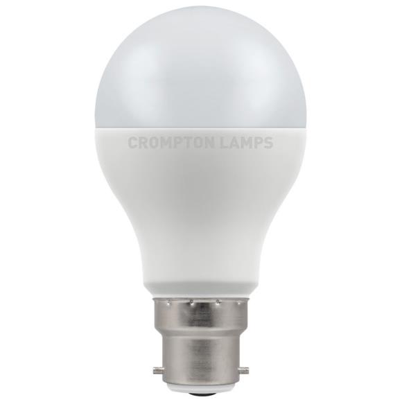 Crompton 11892 LED GLS Lamp BC B22 14W Warm White Dimmable Thermal Plastic