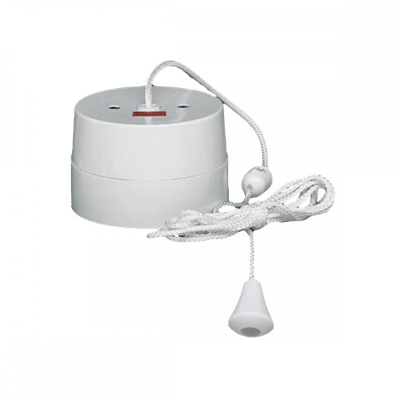 Crabtree 2163 16A DP Ceiling Switch with Neon - White