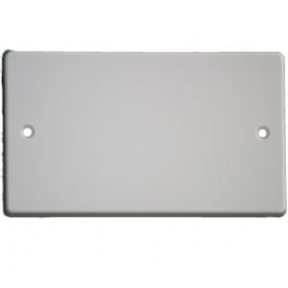 Crabtree 4002 2G Blank Plate - White