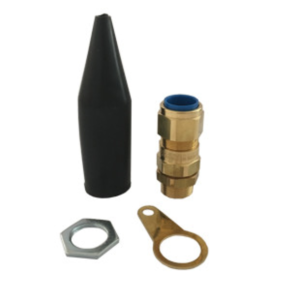 Unicrimp QCW40 Cast Brass Gland Pack 40mm