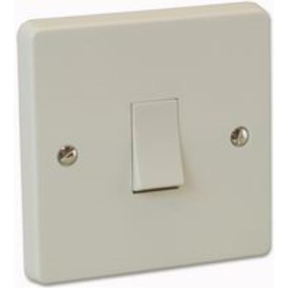 Crabtree 4170 10AX 1G 2 Way Switch - White