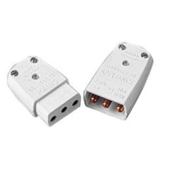 BG 452 10A 3T Flex Connector Male & Female