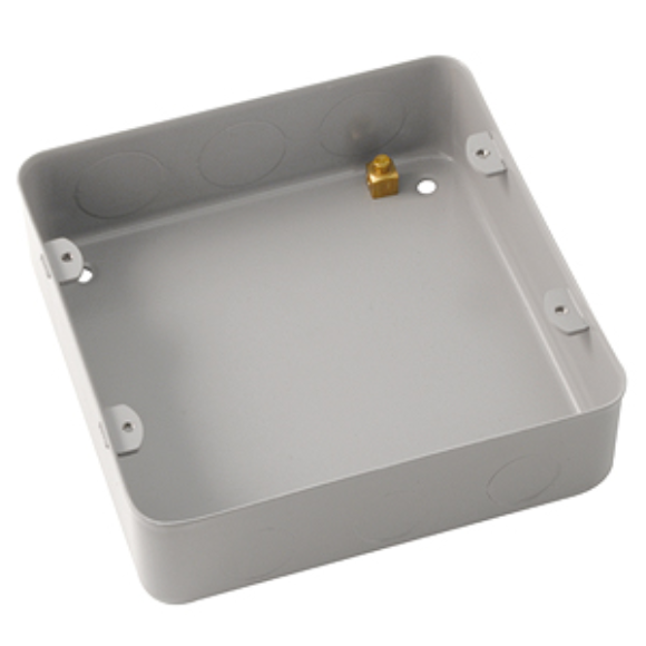 Crabtree 9209/BG 9&12 G Surface Box with Knockout