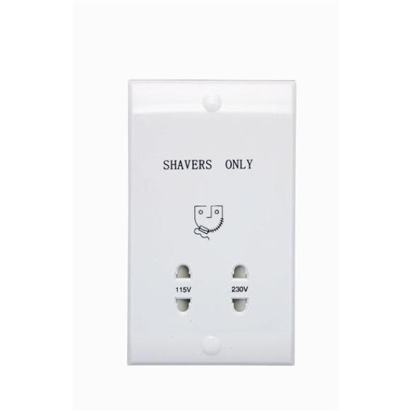 Ansell ADVSS Dual Voltage Shaver Socket 