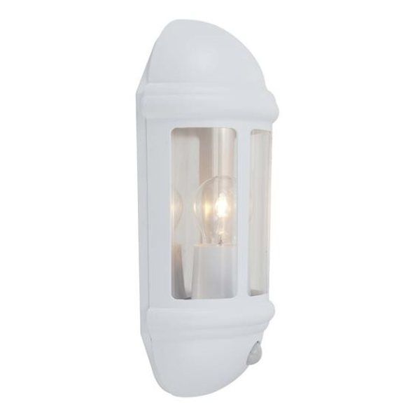 Ansell ALHL/PC/WH Latina E27 Half Lantern Photocell