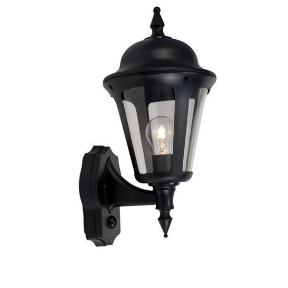 Ansell ALWL/PIR/BL Latina E27 Lantern with PIR