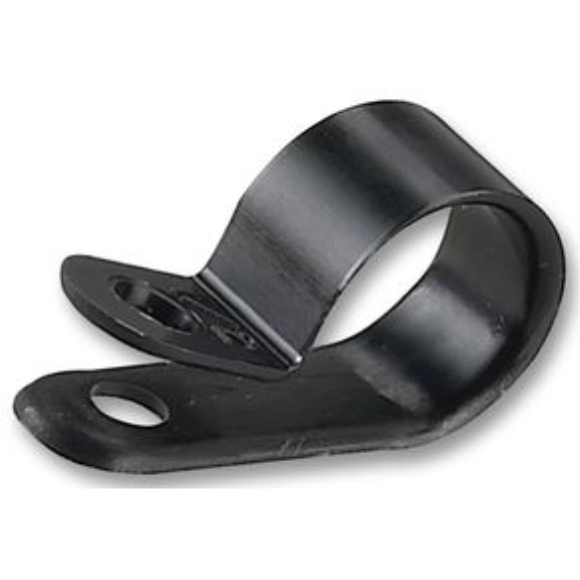 AP8B P Clip 8mm Black Pack 100