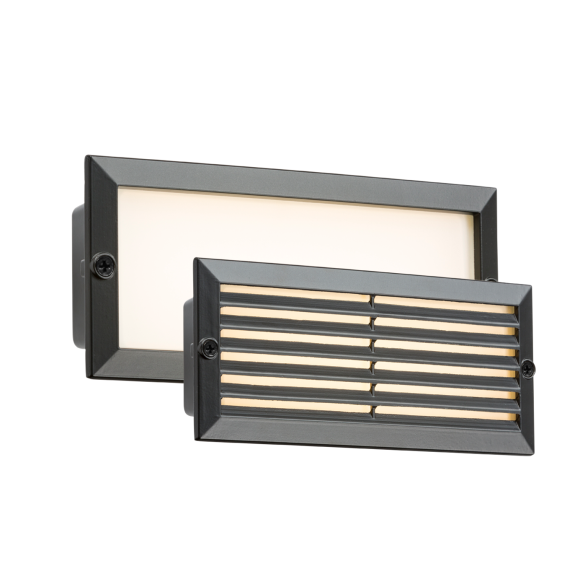 Knightsbridge BLED5BW LED 5W Bricklight - Black Fascia