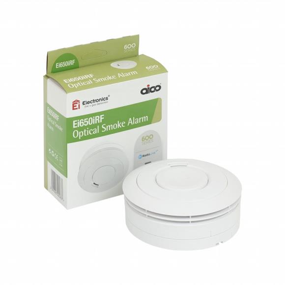 Aico EI650iRF RadioLINK+ Battery Optical Alarm