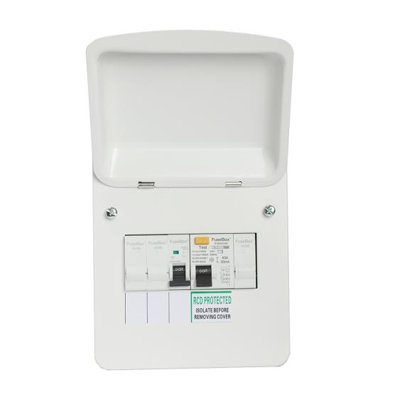 FuseBox EV32B EV Consumer Unit 63A Type B RCD & 32A MCB