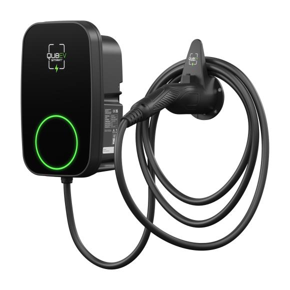 ROLEC EVON0105 QUBEV Smart | Type 2 5m Tethered 32A 22kW EV Charger