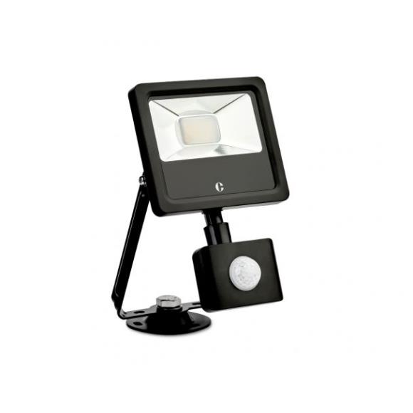 Collingwood FL01BPCS 10W CCT Floodlight with PIR - Black