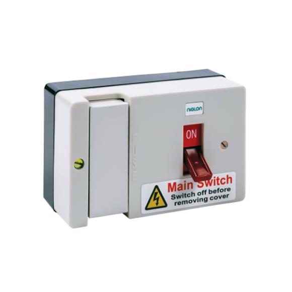 Niglon FMS100 80 Amp KMF Fused Main Switch c/w HRC Fuse 80A