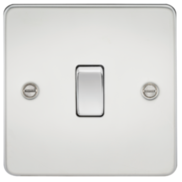 Knightsbridge Flatplate FP1200PC Intermediate Switch - Polished Chrome