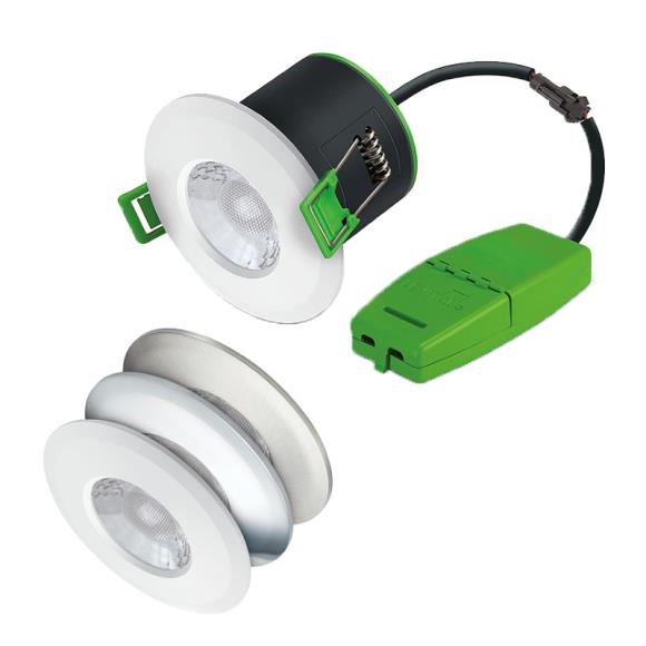 JCC V50 JC1001/3B Fire Rated 6W LED Downlight Three Bezels