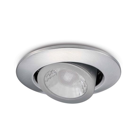 JCC V50 JC1002/BN Fire Rated 6W LED Tilt Downlight Brushed Nickel