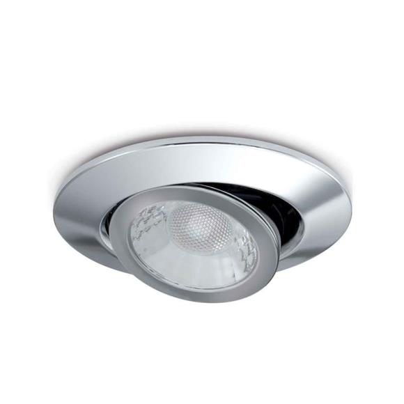 JCC V50 JC1002/CH Fire Rated 6W LED Tilt Downlight Chrome