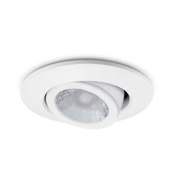 JCC V50 JC1002/WH Fire Rated 6W LED Tilt Downlight White