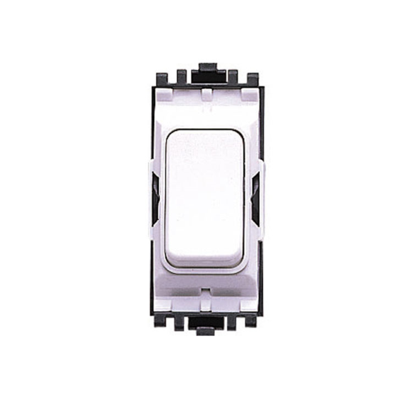 MK K4882WHI 10A SP Grid Switch - White