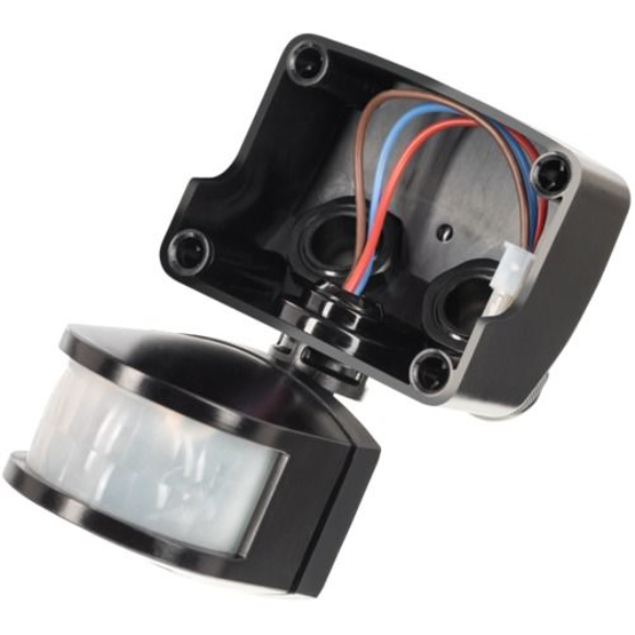 Timeguard LEDPROSLB PIR Detector - Black