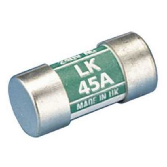 Lawson LK45 L Fuse 240V 45 Amp Green 35mm length