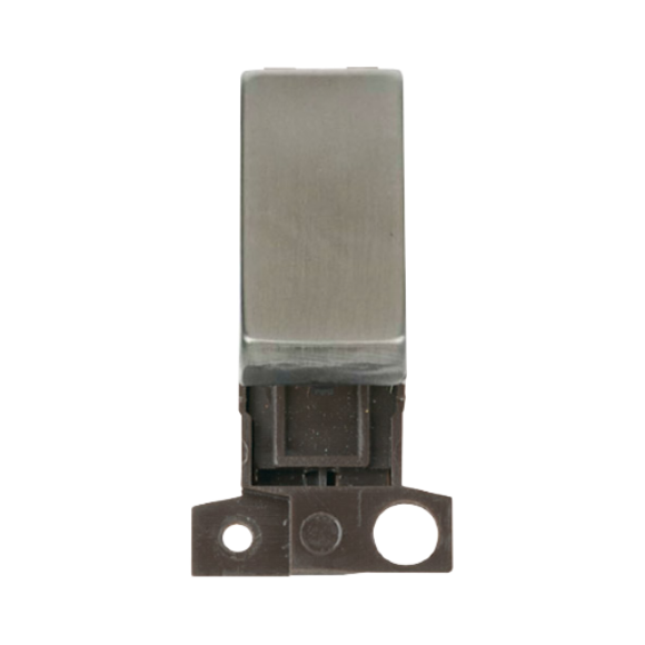 Click Minigrid MD002SS 10AX 2 Way Switch Module - Stainless Steel