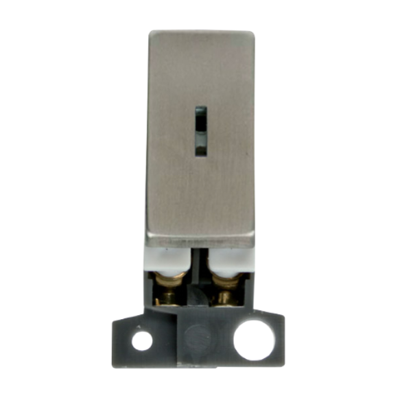 Click Minigrid MD003SS 10AX 2 Way Key Switch Module - Stainless Steel