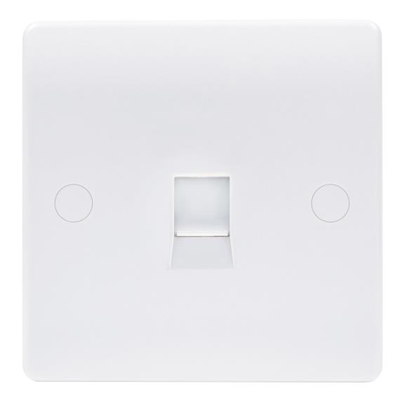 Niglon Median NDS15 Data Outlet Cat. 5 - White Plastic