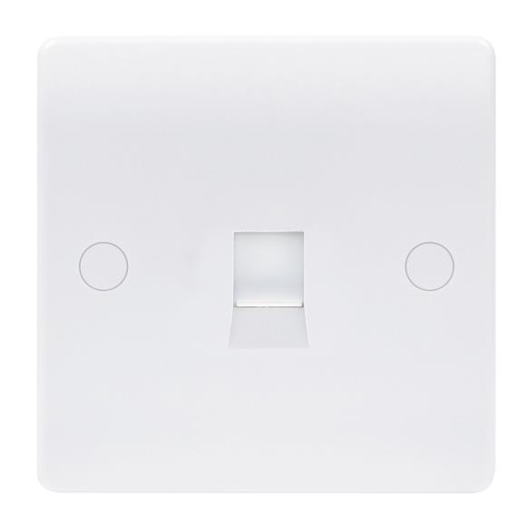 Niglon Median NDS16 Data Outlet Cat. 6 - White Plastic