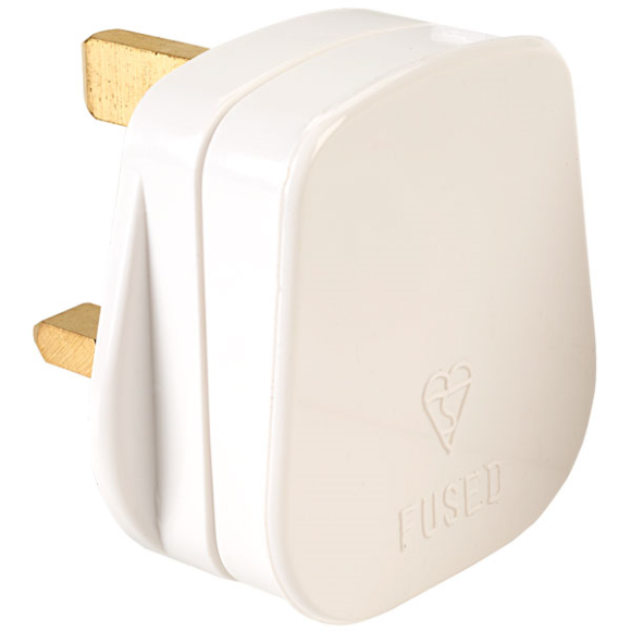 Click PA320 Plug Top 13A Fused White