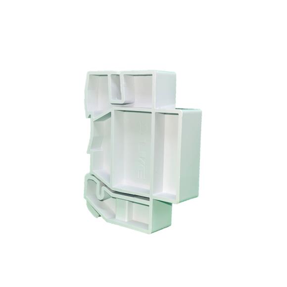 Live PCUBLANK Plastic Din Rail Full Blank MCB Size