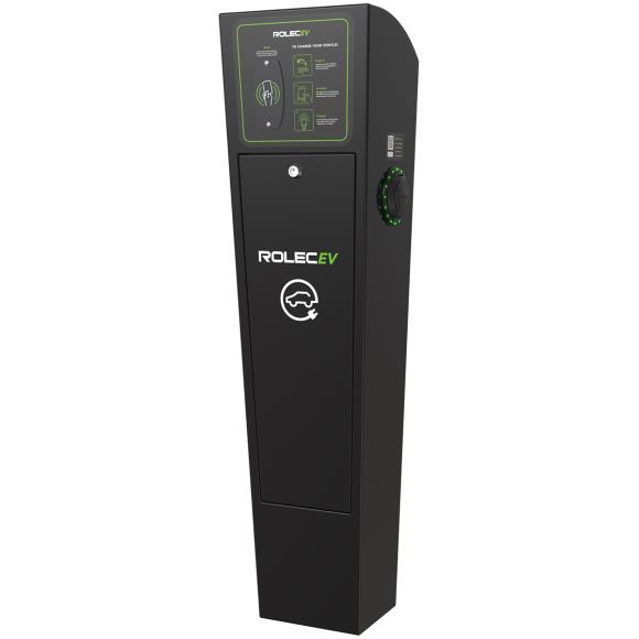 Rolec ROLEC0011B AutoCharge Smart EV 7.4kW Floor Charger Single Socket Type 2