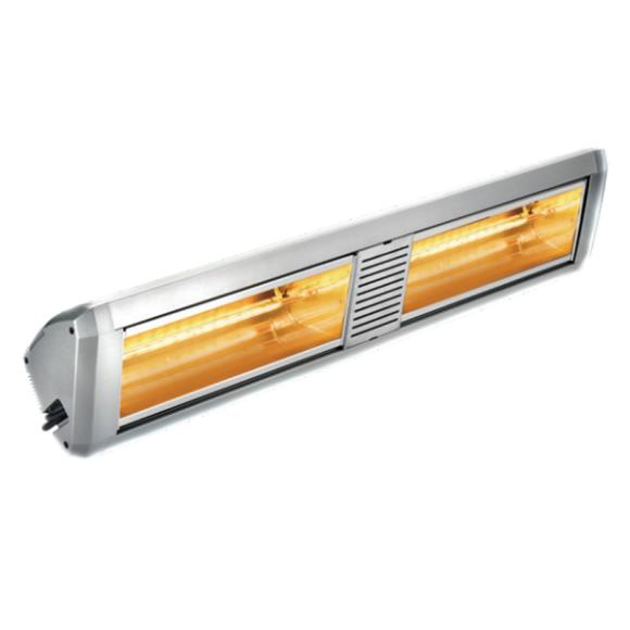 ATC SIE4KW-SL Sienna Infrared Quartz Heater - 4000W - Silver 