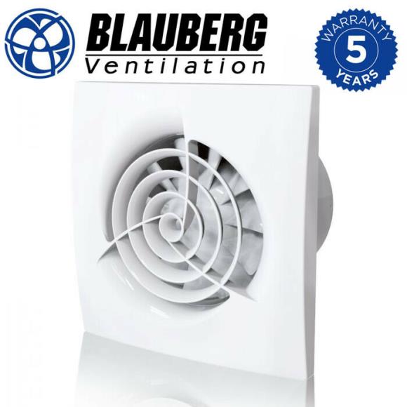 Blauberg TRIO100T Quiet Extractor Fan with Timer 100mm