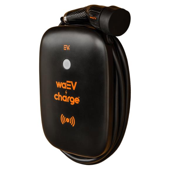 waEV-charge WAEVEV17LANS EV Smart Solar 7.4kW Charger Tethered 5m with LAN