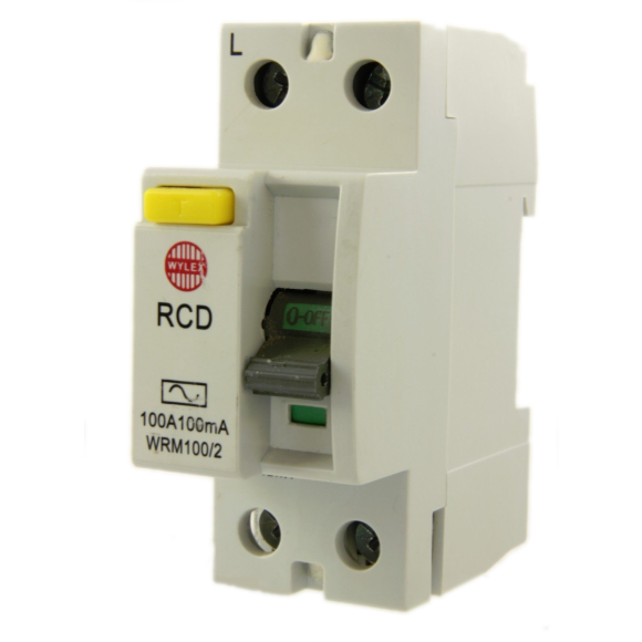 Wylex WRM100/2 RCD DP Type AC 100A 100mA