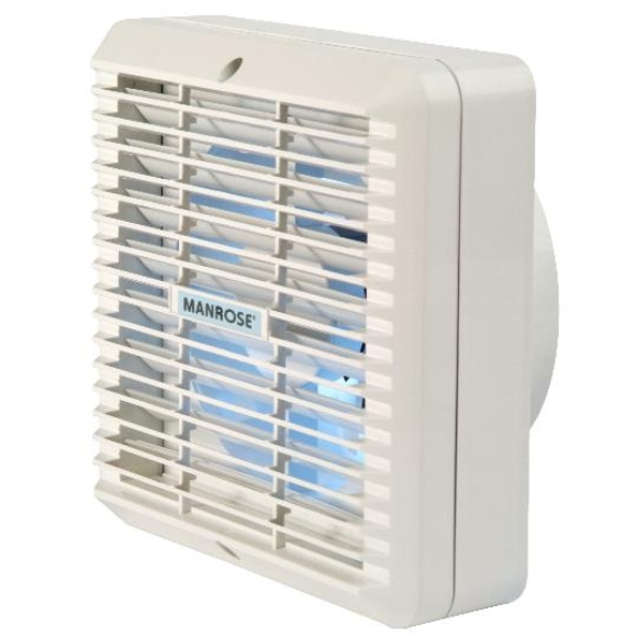 Manrose XF150A Extractor Fan with Automatic Shutters 6 Inch